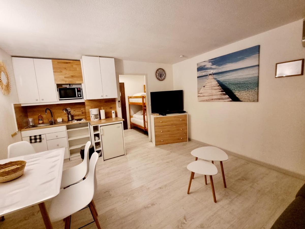 100 M De La Plage - Les Cigales De Mer - Studio Cabine - Parking Льо Гро-дю-Роа Екстериор снимка