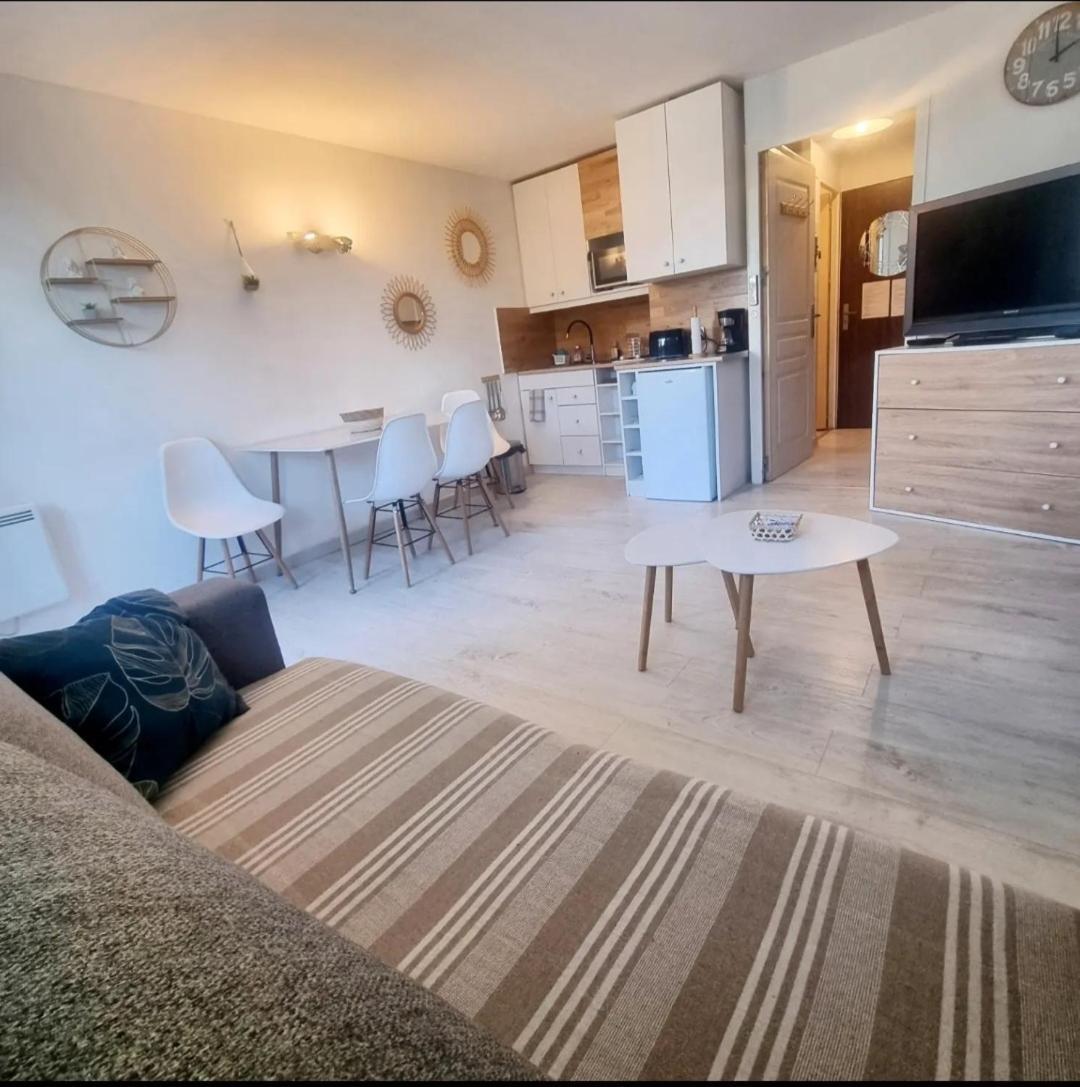 100 M De La Plage - Les Cigales De Mer - Studio Cabine - Parking Льо Гро-дю-Роа Екстериор снимка