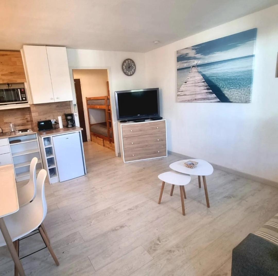100 M De La Plage - Les Cigales De Mer - Studio Cabine - Parking Льо Гро-дю-Роа Екстериор снимка