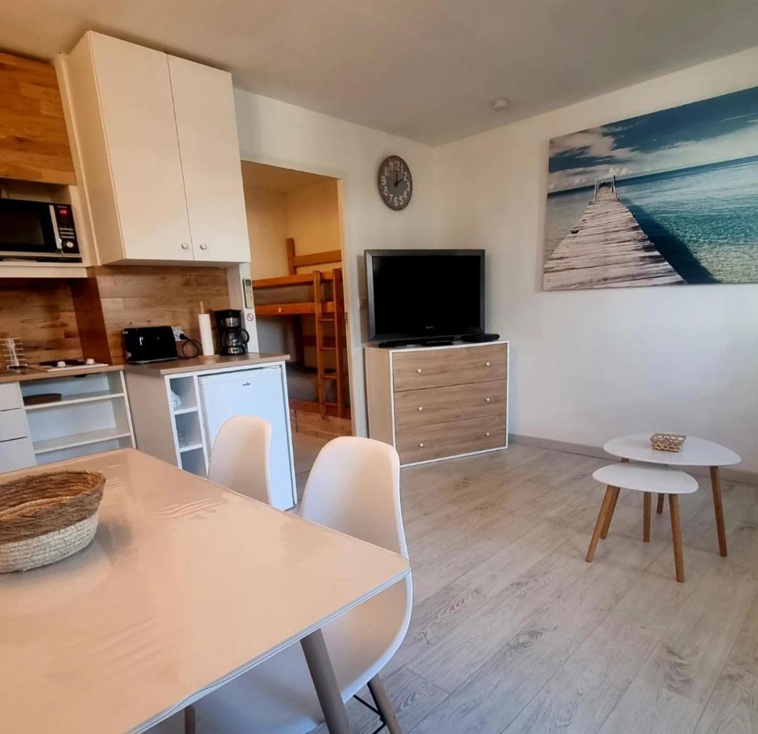 100 M De La Plage - Les Cigales De Mer - Studio Cabine - Parking Льо Гро-дю-Роа Екстериор снимка